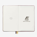 NOTEBOOK MOLESKINE FOR K-WAY - Carnet - Cahier - Unisexe - Red Syrah