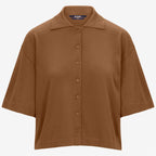 CARRY - Maille - Veste - Femme - Brown Bran