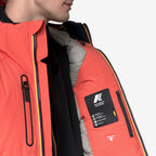 PARPAILLON - Vestes - Milieu - Homme - Orange Micro Grid