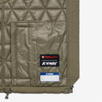 SATINE DIAMOND QUILTED WARM - Vestes - Gilet - Femme - Green Army