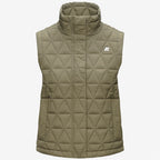 SATINE DIAMOND QUILTED WARM - Vestes - Gilet - Femme - Green Army