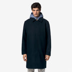 POIROL WOOL NYLON - Vestes - Longueur 3/4 - Homme - Blue Depth-Blue Wild