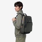 GIZY - Sacs - Sac à dos - Unisexe - GREEN BLACKISH