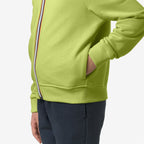 P. LE VRAI ARNEL POLY COTTON - Polaire - Veste - Enfant unisexe - Green Celery