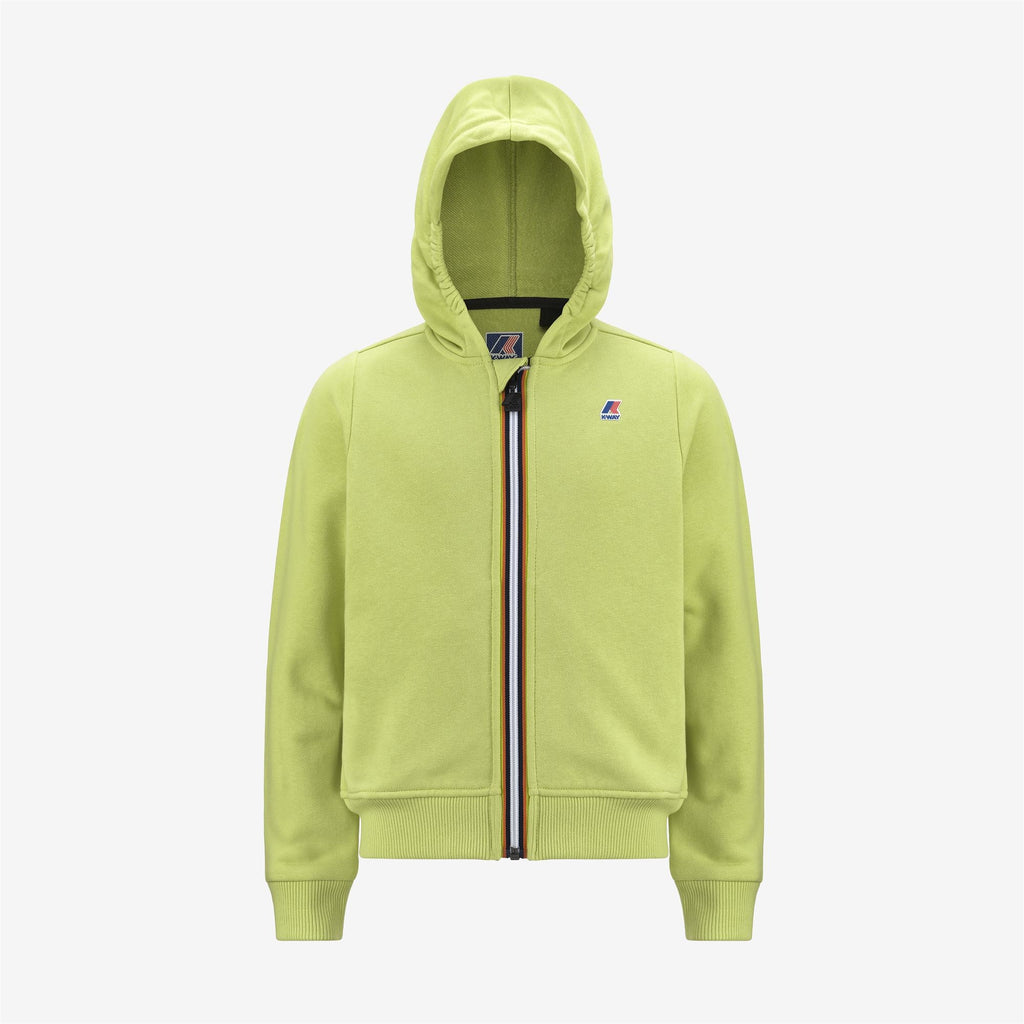 P. LE VRAI ARNEL POLY COTTON - Polaire - Veste - Enfant unisexe - Green Celery