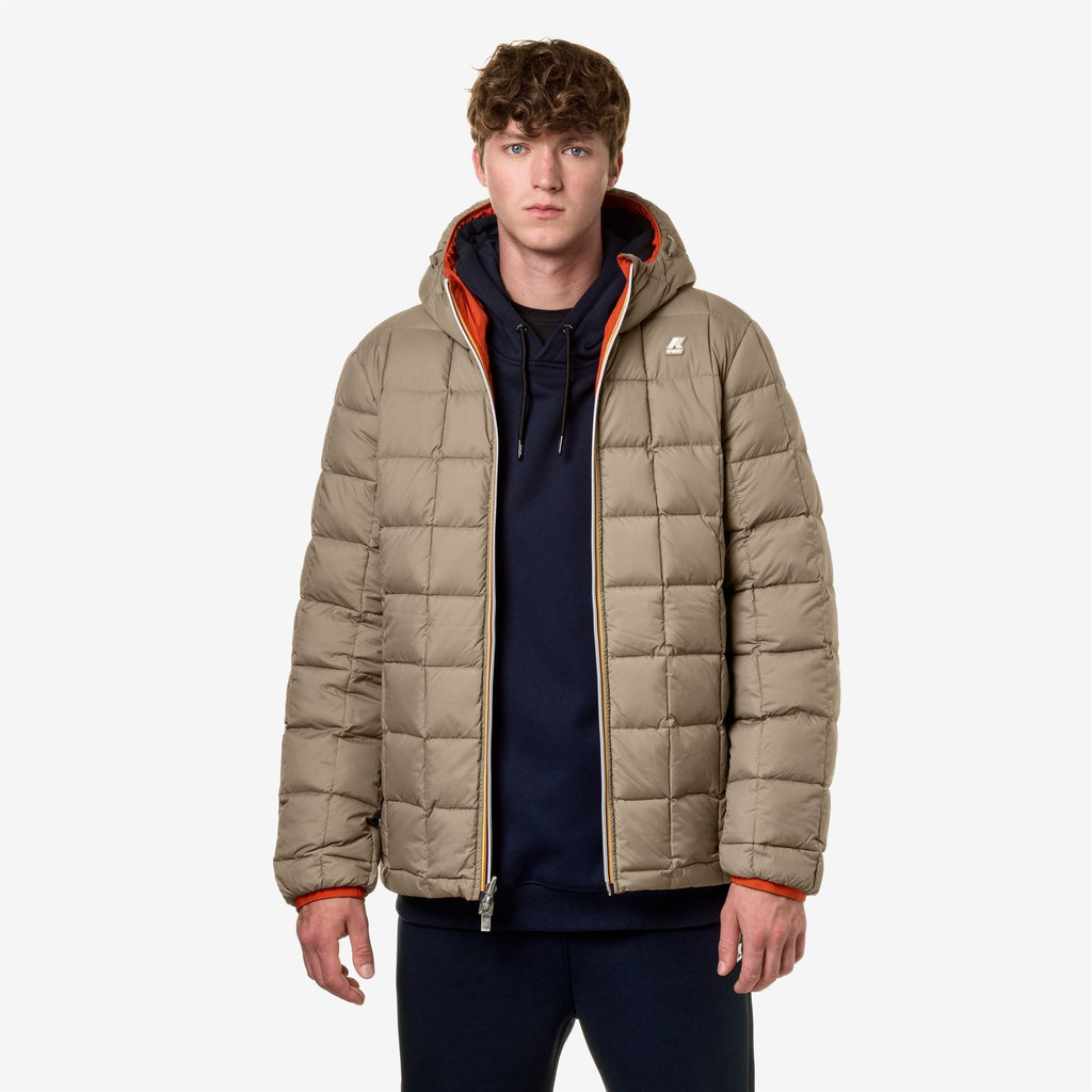 JACK ST THERMO DOUBLE - Vestes - Court - Homme - Orange P-Beige T