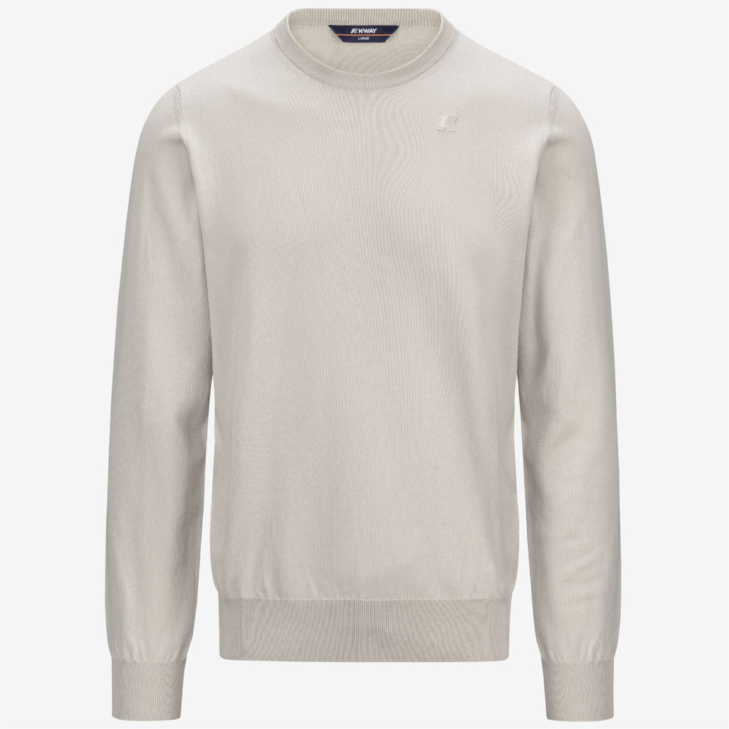 SEBASTIEN COTTON PS - Maille - Pull-over - Homme - BEIGE LT