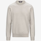 SEBASTIEN COTTON PS - Maille - Pull-over - Homme - BEIGE LT