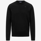 SEBASTIEN COTTON PS - Maille - Pull-over - Homme - Black Pure