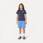P. ODOM MULTIPLE LOGO - T-shirts et hauts - T-shirt - Garçon - Blue Depth