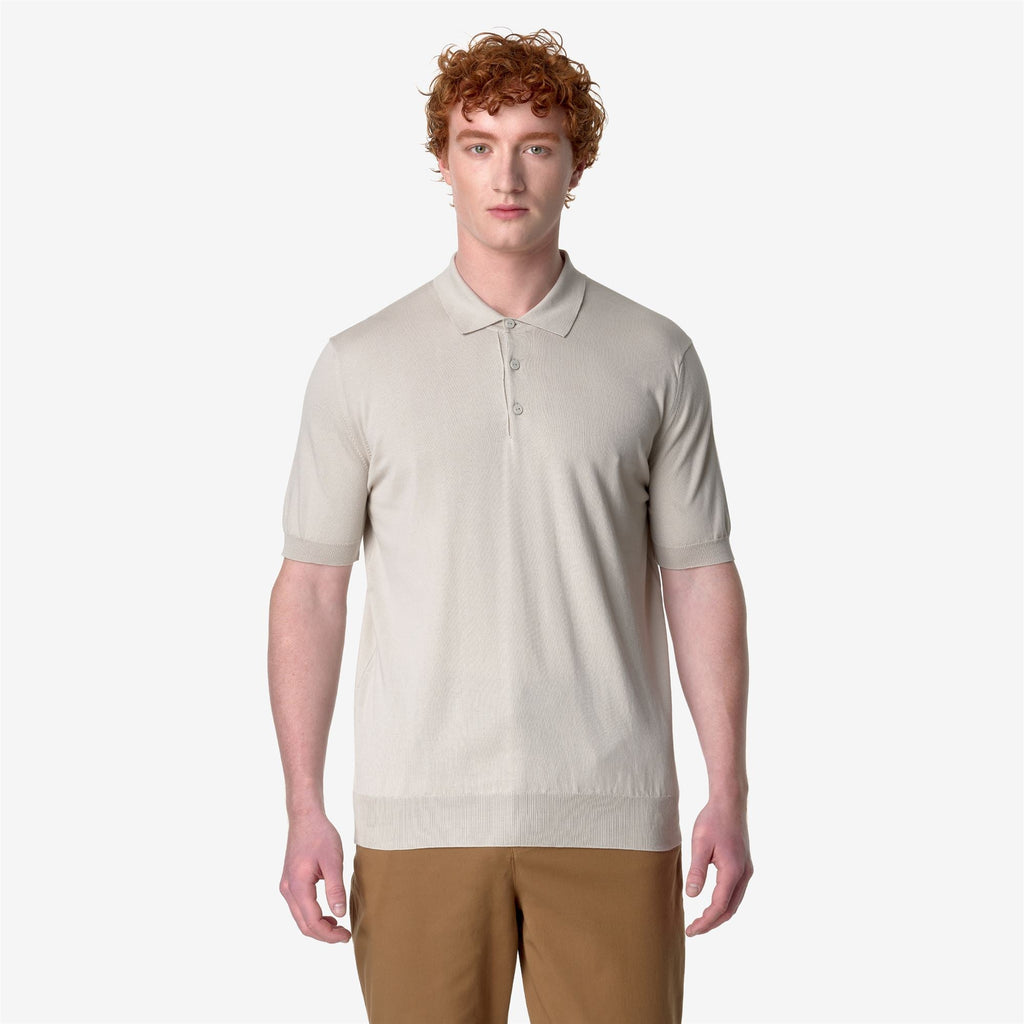 PLEYNE - Maille - Polo - Homme - BEIGE LT