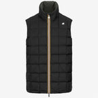 VALEN ST THERMO DOUBLE - Vestes - Court - Homme - GREEN BLACKISH -Black Pure
