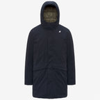 JARNO ST THERMO - Vestes - Longueur 3/4 - Homme - Blue Depth-Green Army