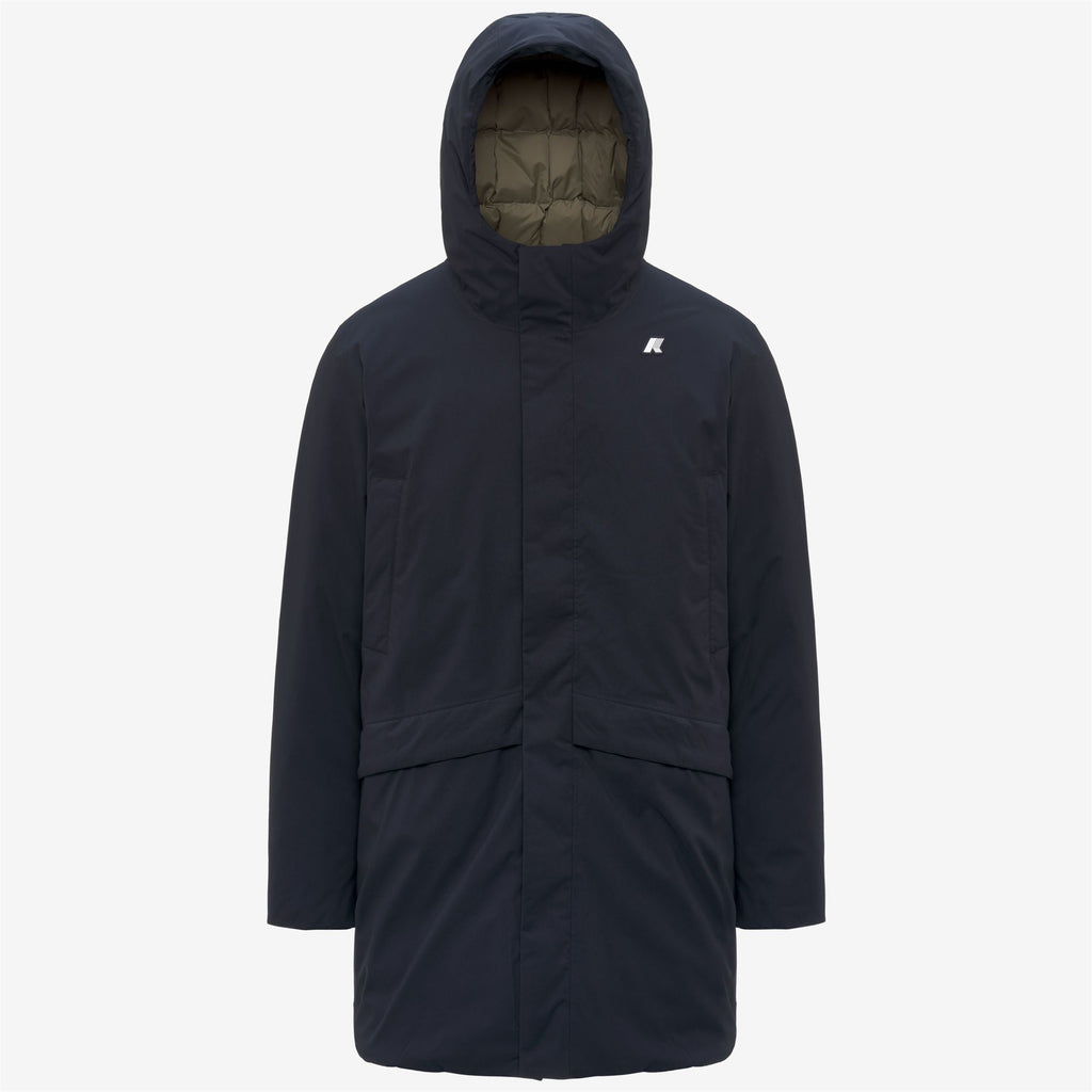 JARNO ST THERMO - Vestes - Longueur 3/4 - Homme - Blue Depth-Green Army