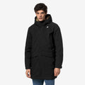 JARNO ST THERMO - Vestes - Longueur 3/4 - Homme - Black Pure-Beige Khaki