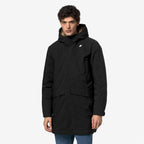 JARNO ST THERMO - Vestes - Longueur 3/4 - Homme - Black Pure-Beige Khaki