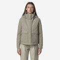 KALI WARM COTTON NYLON - Vestes - Court - Femme - Green Oak