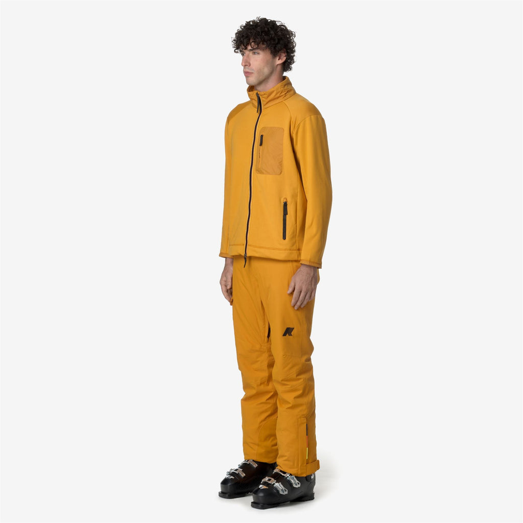 AVRIEUX MICROTWILL 2L - Pantalon - Pantalons de sport - Homme - Yellow Inca
