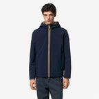 CLAUDEL WOOL BONDED DOUBLE - Vestes - Milieu - Homme - Beige Khaki-Blue Depth