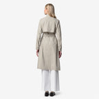 HORIEN NATURAL BLEND - Vestes - Long - Femme - BEIGE LT COMBO-BEIGE LT