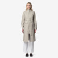 HORIEN NATURAL BLEND - Vestes - Long - Femme - BEIGE LT COMBO-BEIGE LT