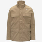 MANUENE WARM MICRO CANVAS - Vestes - Milieu - Homme - Beige Khaki