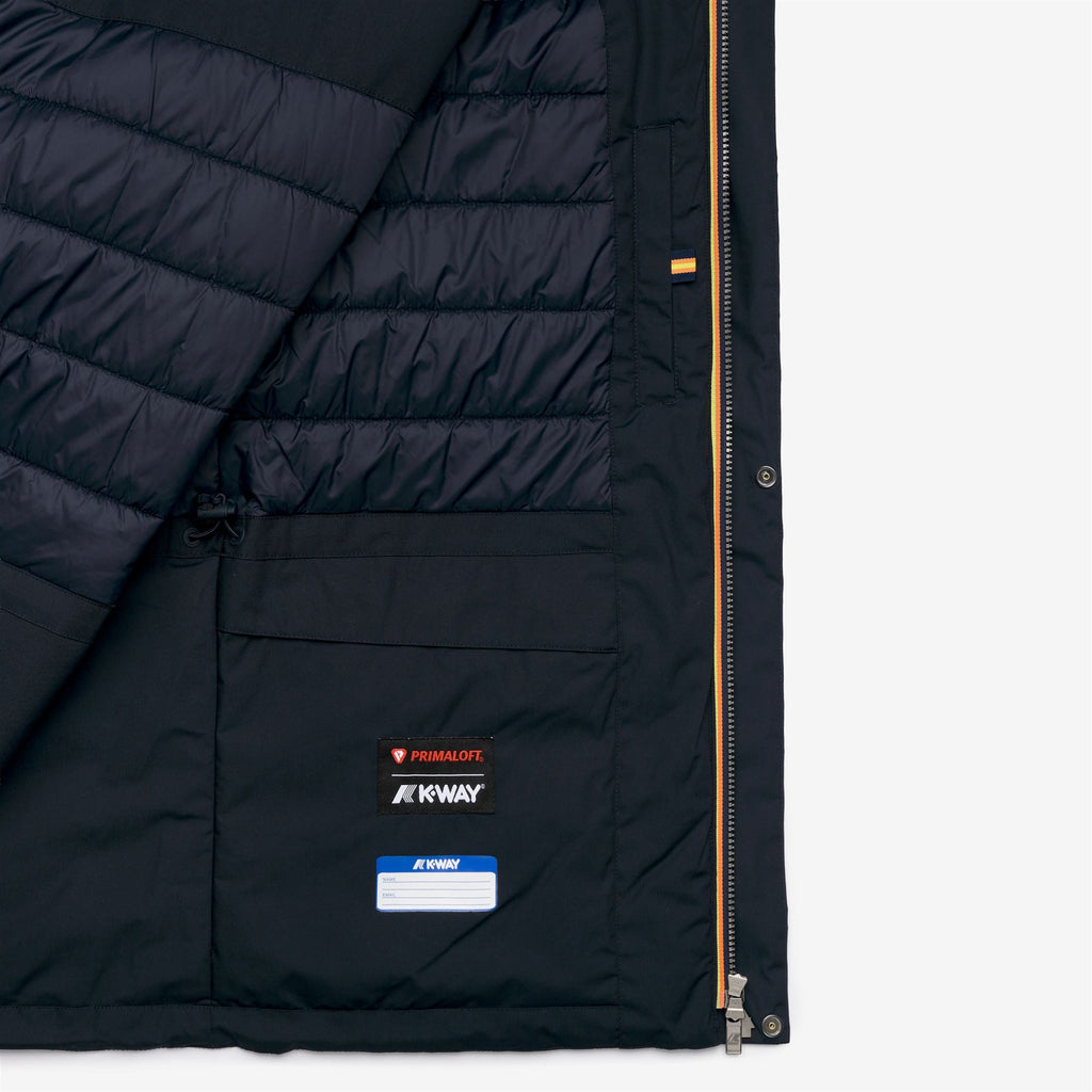 MANUENE WARM MICRO CANVAS - Vestes - Milieu - Homme - Blue Depth