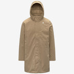 THOMAS WARM MICRO CANVAS - Vestes - Long - Homme - Beige Khaki
