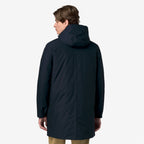 THOMAS WARM MICRO CANVAS - Vestes - Long - Homme - Blue Depth