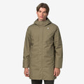 THOMAS WARM MICRO CANVAS - Vestes - Long - Homme - Green Army