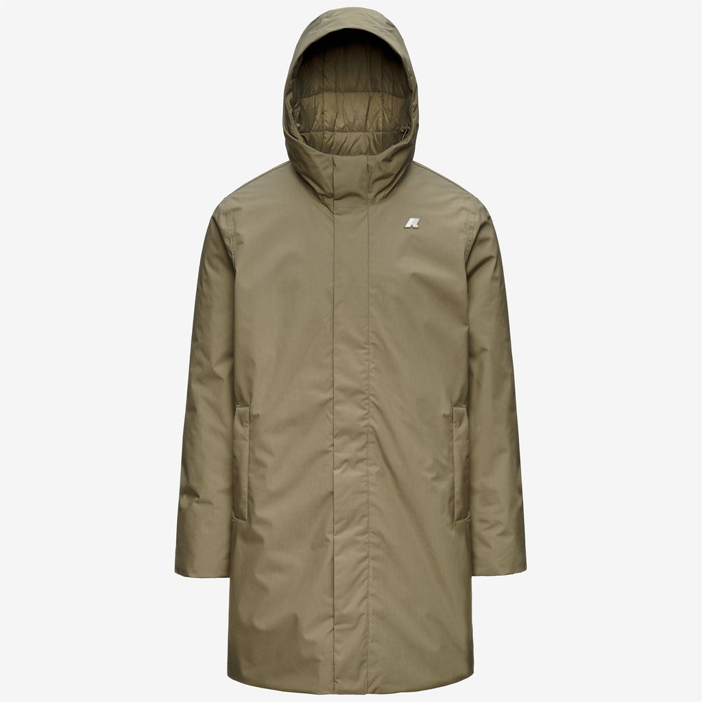 THOMAS WARM MICRO CANVAS - Vestes - Long - Homme - Green Army