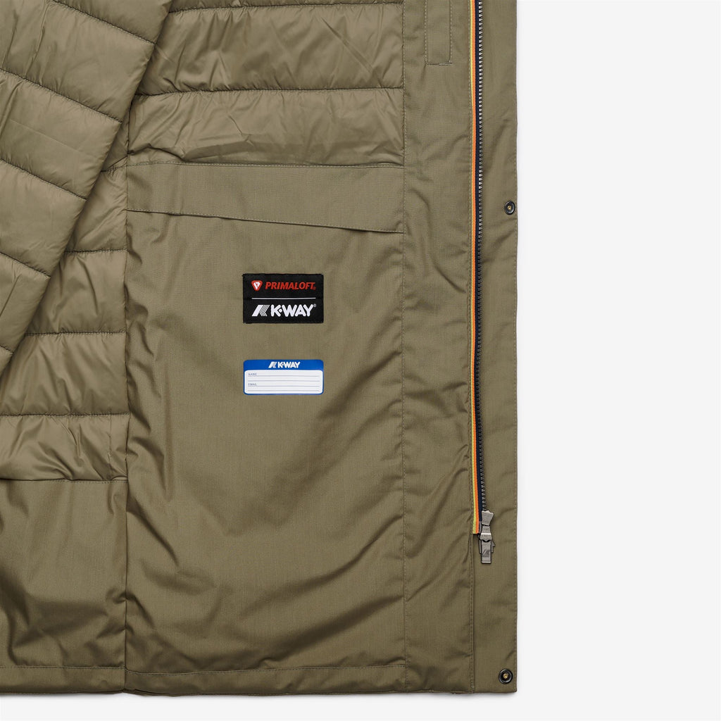 THOMAS WARM MICRO CANVAS - Vestes - Long - Homme - Green Army