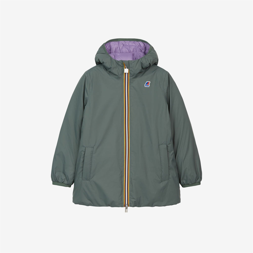 P. SOPHIE THERMO PLUS.2 DOUBLE - Vestes - Milieu - Fille - Green Laurel-Violet Lavender