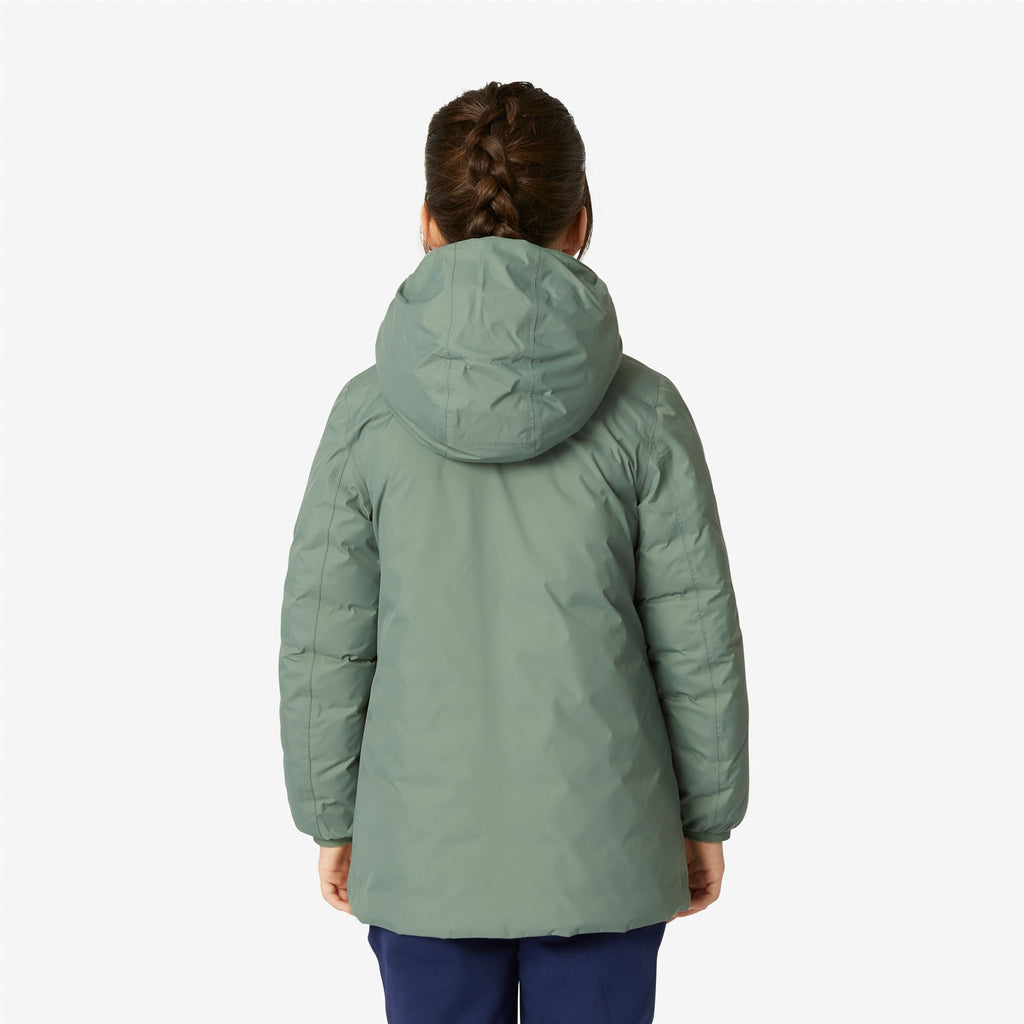 P. SOPHIE THERMO PLUS.2 DOUBLE - Vestes - Milieu - Fille - Green Laurel-Violet Lavender