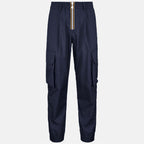 LEO POCKET 2.1 AMIABLE SILVER - Pantalon - Cargo - Unisexe - Blue Print-Blue Royal