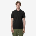 AMEDEE PIQUE SLIM - Polos - Polo - Homme - Black Pure