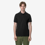 AMEDEE PIQUE SLIM - Polos - Polo - Homme - Black Pure