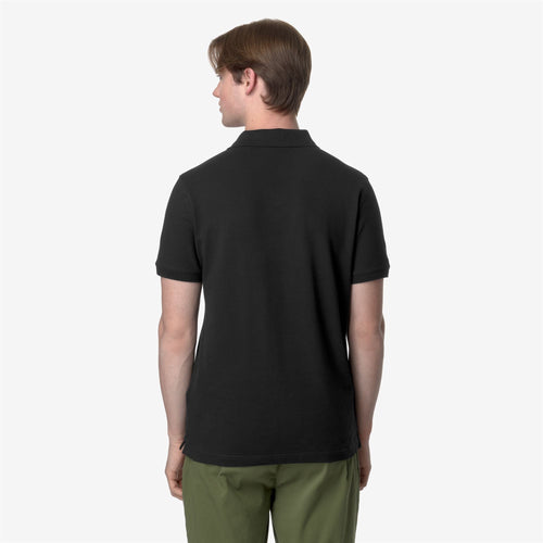 AMEDEE PIQUE SLIM - Polos - Polo - Homme - Black Pure