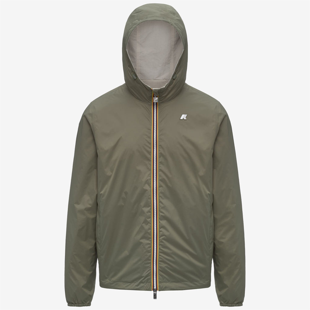 JAKE COTTON DOUBLE - Vestes - Court - Homme - BEIGE LT-Green Lichen