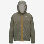 JAKE COTTON DOUBLE - Vestes - Court - Homme - BEIGE LT-Green Lichen