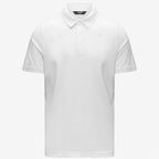 VIGGO LT STRETCH JERSEY SLIM - Polos - Polo - Homme - White-White