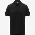 VIGGO LT STRETCH JERSEY SLIM - Polos - Polo - Homme - Black Pure-Black Pure