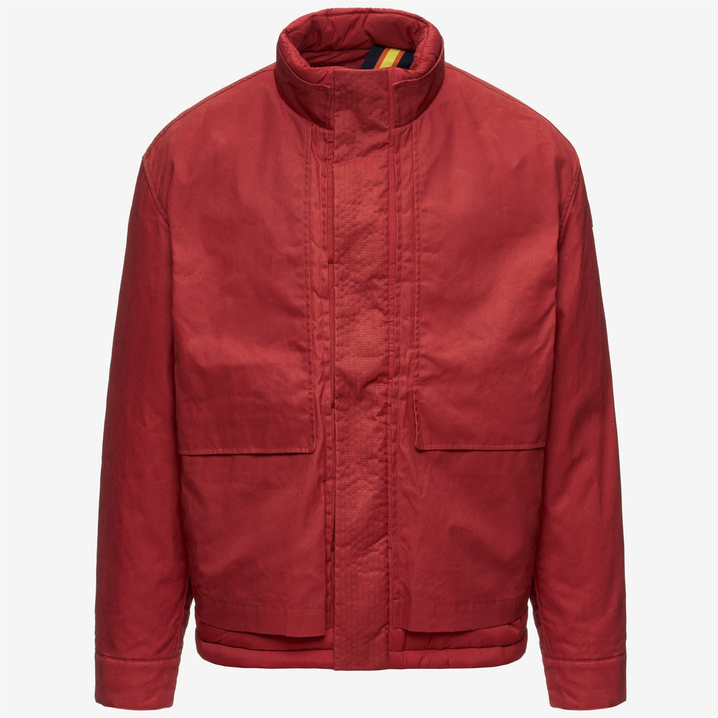 CARGI WAX COTTON NYLON - Vestes - Court - Homme - Red Dk Chili