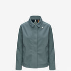 BLEIZOU BONDED - Vestes - Milieu - Femme - Green Balsam-Blue Depth