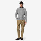 SEBASTIEN FLEECE STITCH - Maille - Pull-over - Homme - Grey Md