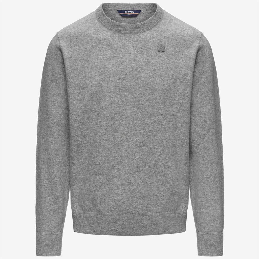 SEBASTIEN FLEECE STITCH - Maille - Pull-over - Homme - Grey Md