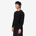 SEBASTIEN FLEECE STITCH - Maille - Pull-over - Homme - Black Pure