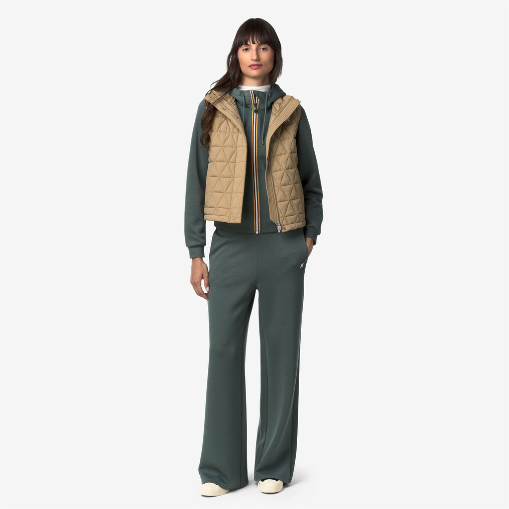 LOIRENE  LIGHT SPACER - Pantalon - Pantalons de sport - Femme - Green Balsam