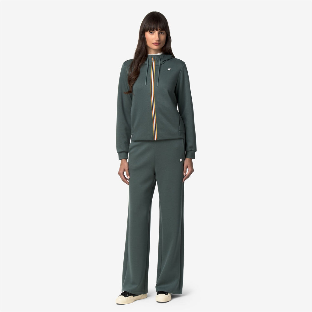 LOIRENE  LIGHT SPACER - Pantalon - Pantalons de sport - Femme - Green Balsam