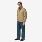 HERVE ST WARM - Vestes - Milieu - Homme - Beige Khaki